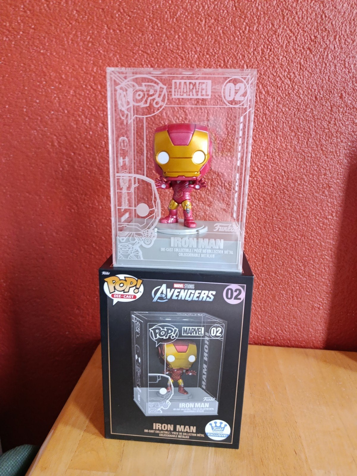 Funko Pop! Die-Cast Iron Man #02, Ophalen of Verzenden