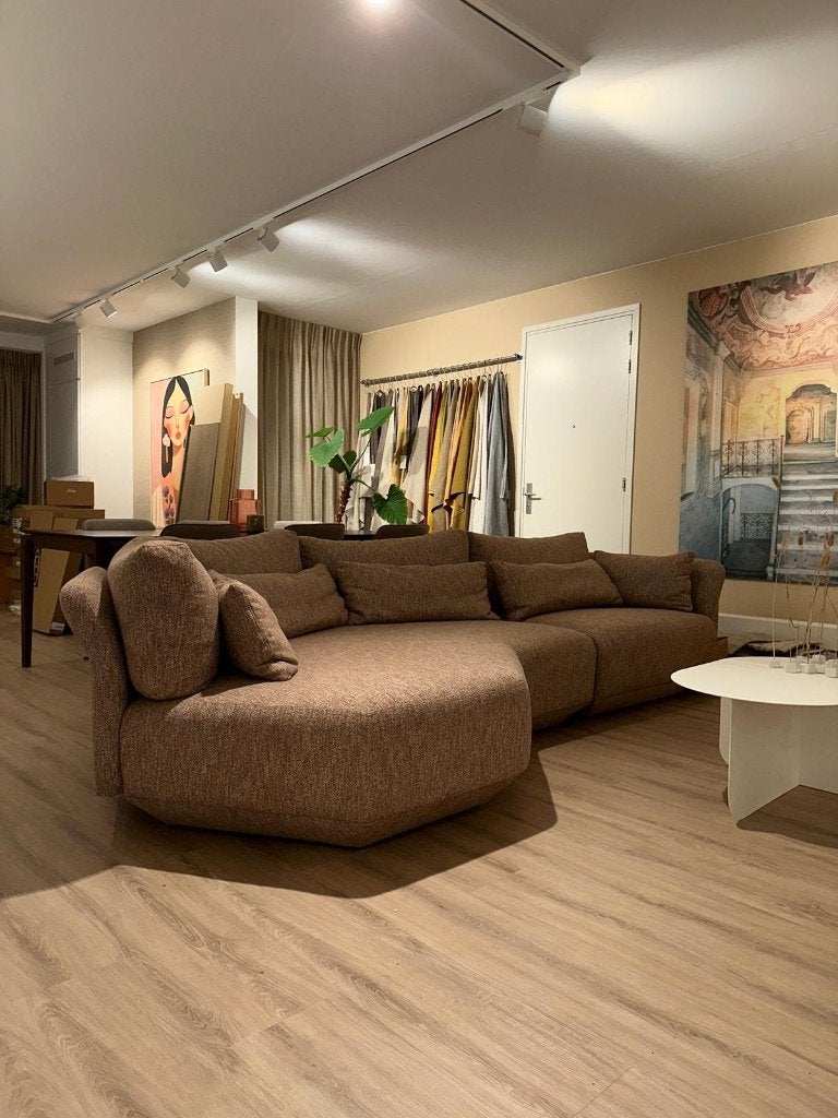 Flared Sofa QLiv, Ophalen, 100 tot 125 cm, In verschillende stijlen toepasbaar (als basis én als eyecather), Zo goed als nieuw