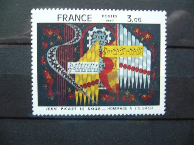 Frankrijk  1980  Orgel, Ophalen of Verzenden, Postfris
