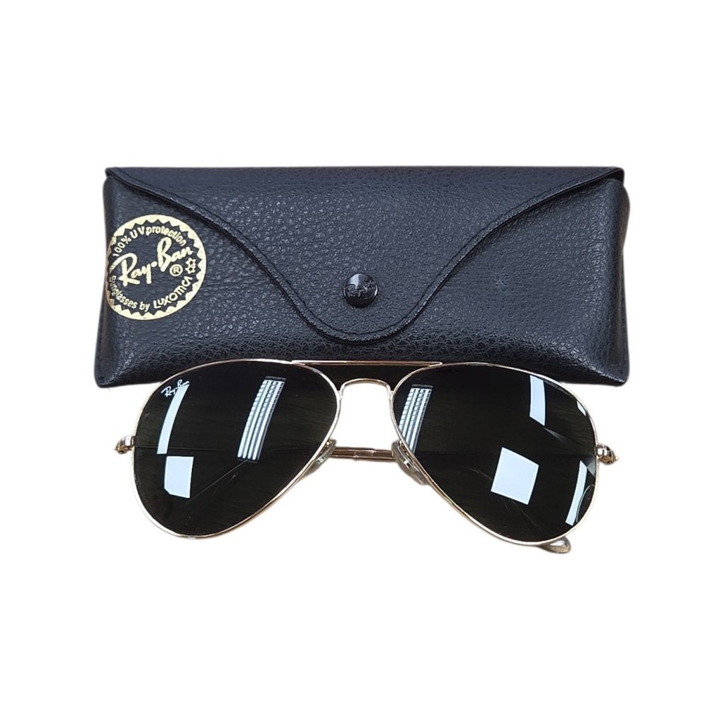 Ray-Ban RB3025 Aviator Large Metal | Nette Staat, Sieraden, Tassen en Uiterlijk, Ray-Ban, Zo goed als nieuw, Support@rayban.com