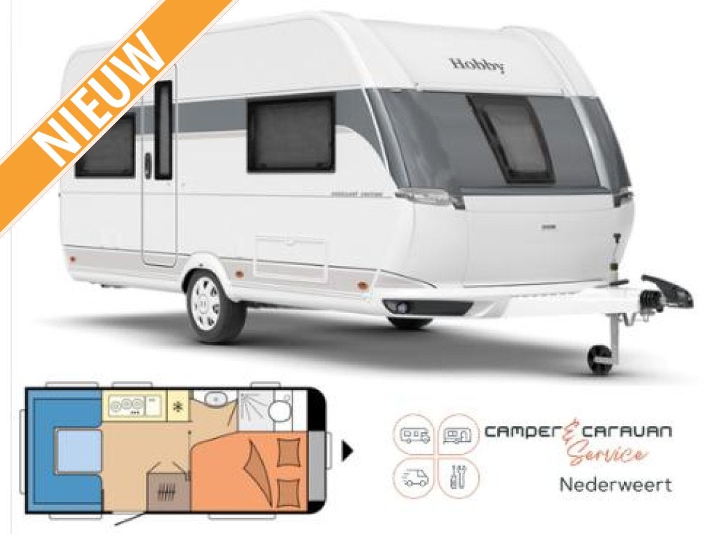 Hobby Excellent Edition 460 UFE - 2026, Caravans en Kamperen, Rondzit, Bedrijf, 5 tot 6 meter, Ringverwarming