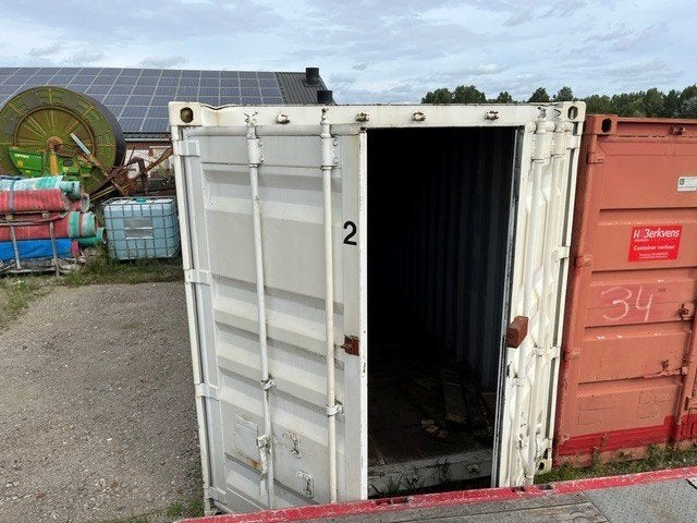 Te koop 20 ft container, Ophalen, Gebruikt