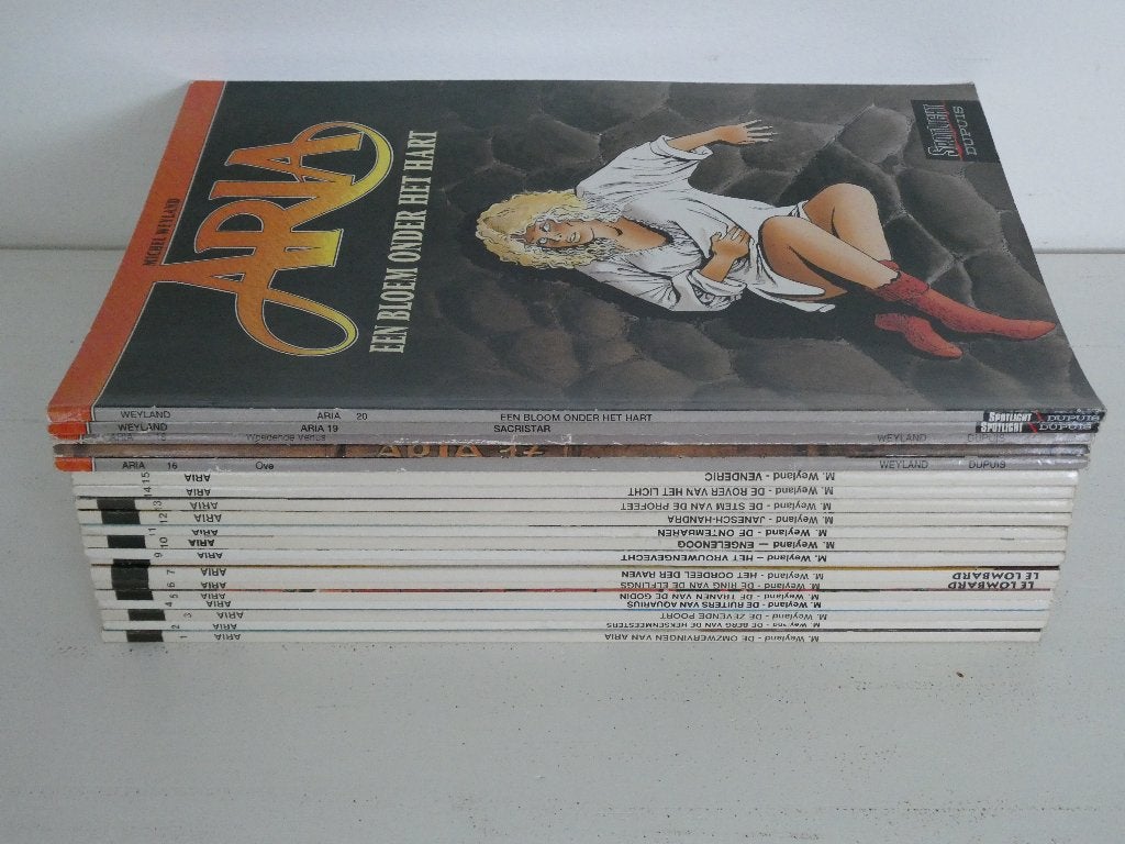 Aria ~ Complete serie 1 t/m 20, Complete serie of reeks, Ophalen of Verzenden, Gelezen, Michel Weyland