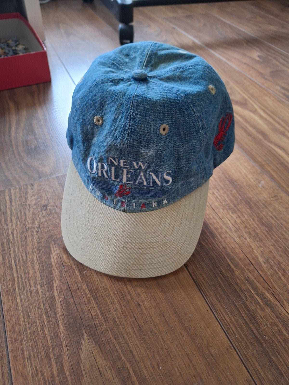 New Orleans cap, Ophalen of Verzenden, Gedragen, One size fits all, Pet