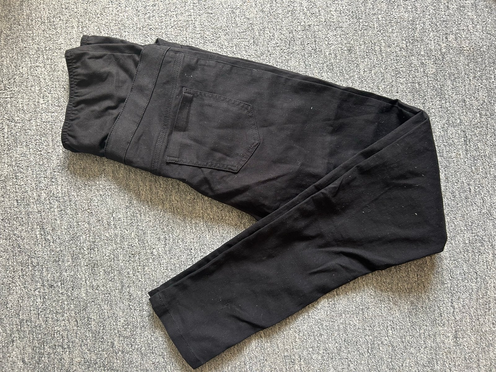 Zwarte zwangerschapsbroek - Maat M (40), Maat 38/40 (M), Zwart, Ophalen of Verzenden, Zo goed als nieuw
