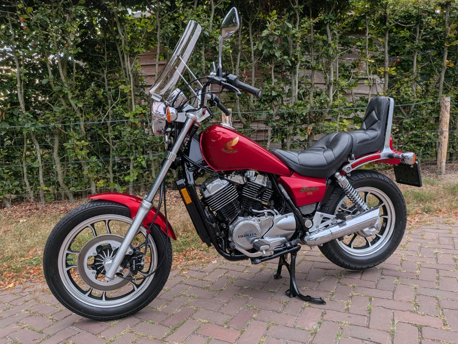 Super nette Honda vt 500 shadow met 16000 km belastingvrij, Motoren, Motoren | Honda, 2 cilinders, Occasion, Particulier, Meer dan 35 kW