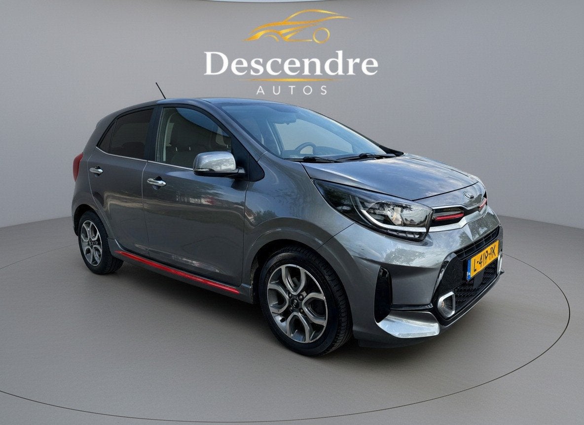 Kia Picanto 1.0 DPi GT-Line garantie kia 2028 (bj 2021), Voorwielaandrijving, Gebruikt, 4 stoelen, 23 km/l