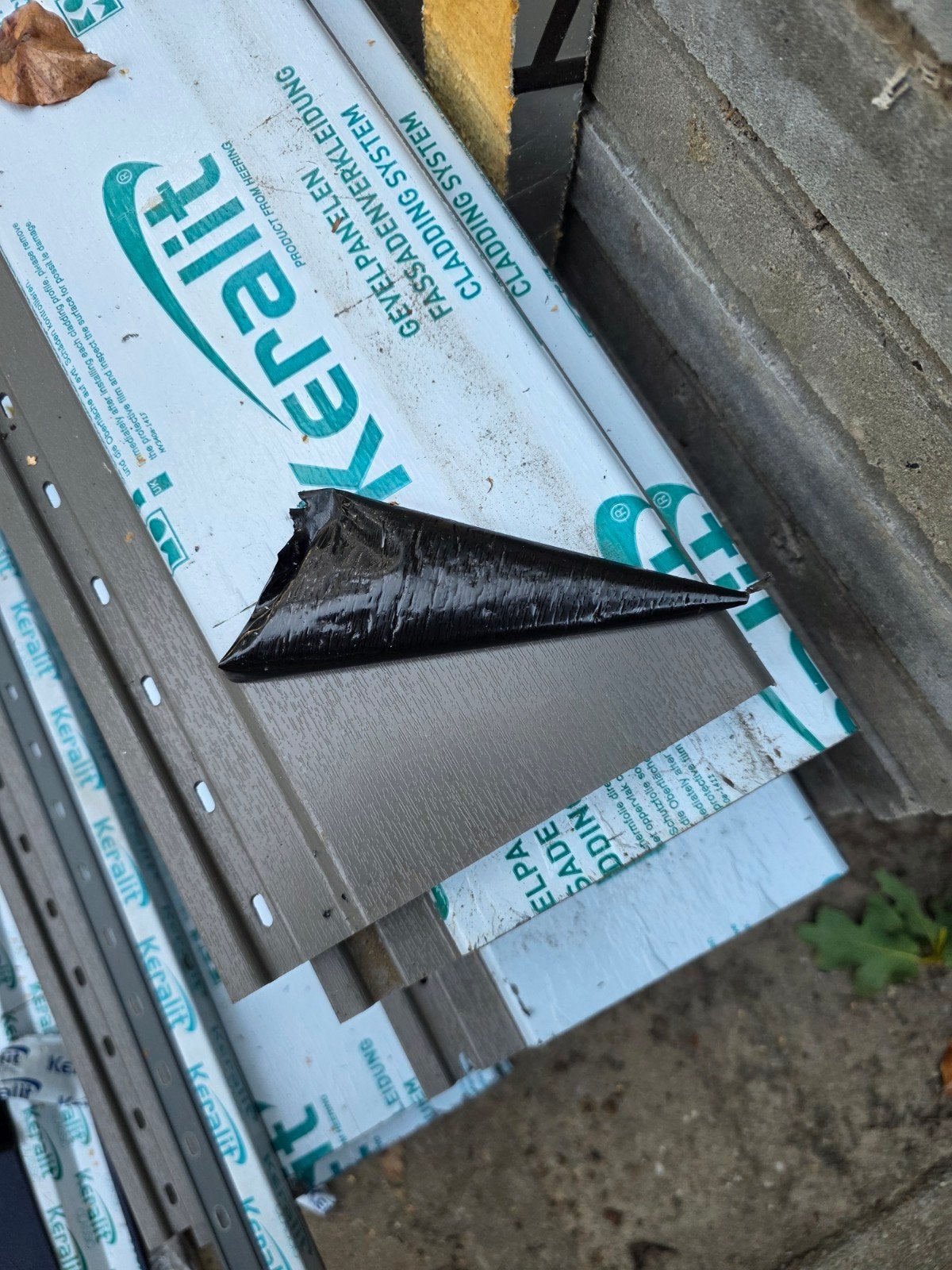 gezocht Keralit 143 mm kwartgrijs, Ophalen, Nieuw, Overige materialen