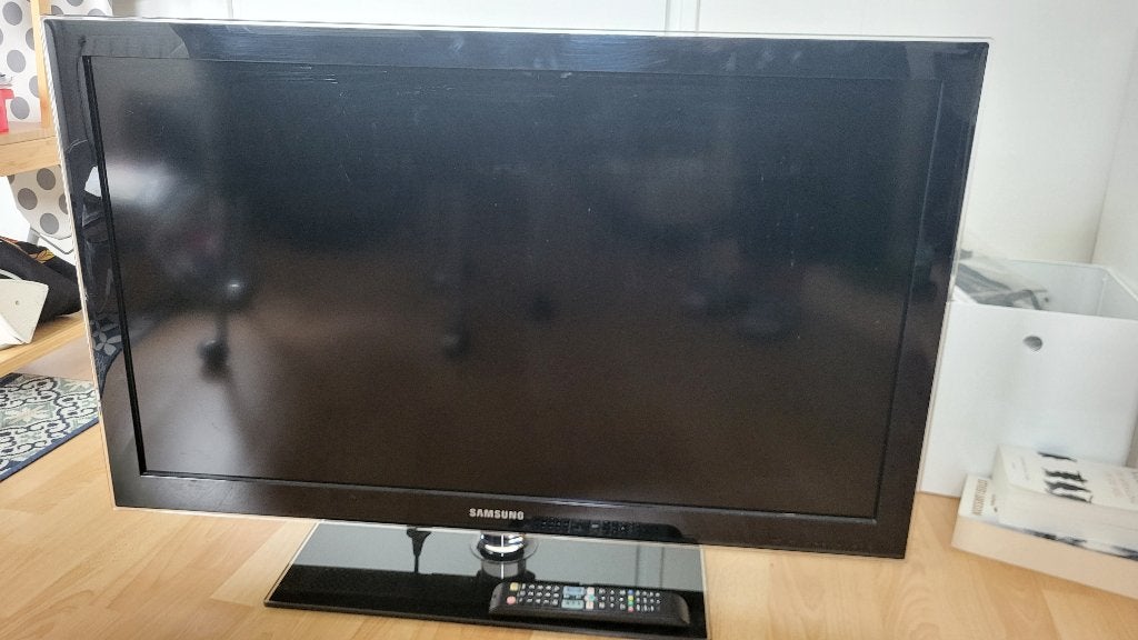 Samsung LCD TV 40inch, Ophalen, Gebruikt, LCD, 100 Hz
