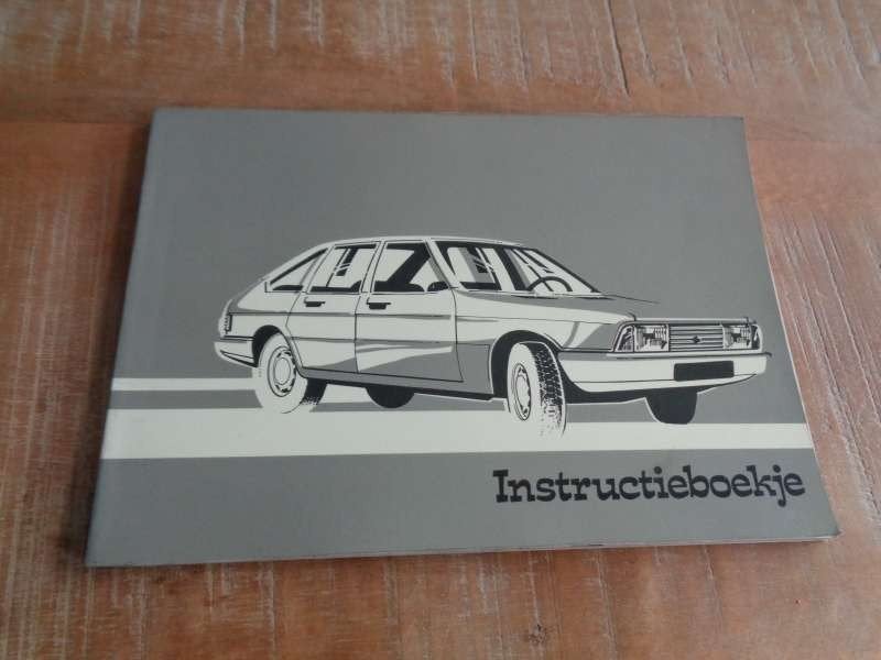Simca 1307 - Handleiding Instructieboek Nederlands Origineel, Verzenden