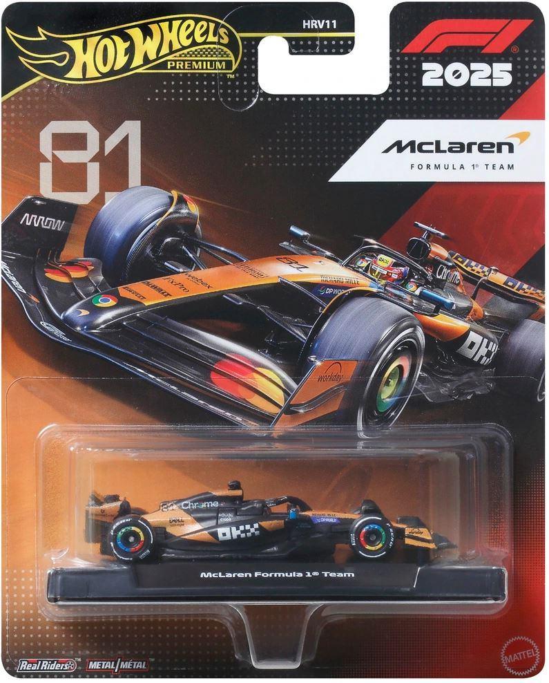 Hot Wheels Premium 2025 McLaren F1 Team #81 Oscar Piastri, Ophalen of Verzenden, Nieuw