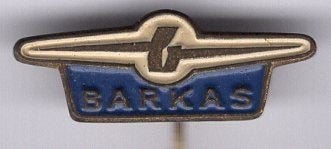 Barkas koper auto speldje ( A_080), Ophalen of Verzenden, Zo goed als nieuw, Transport, Speldje of Pin