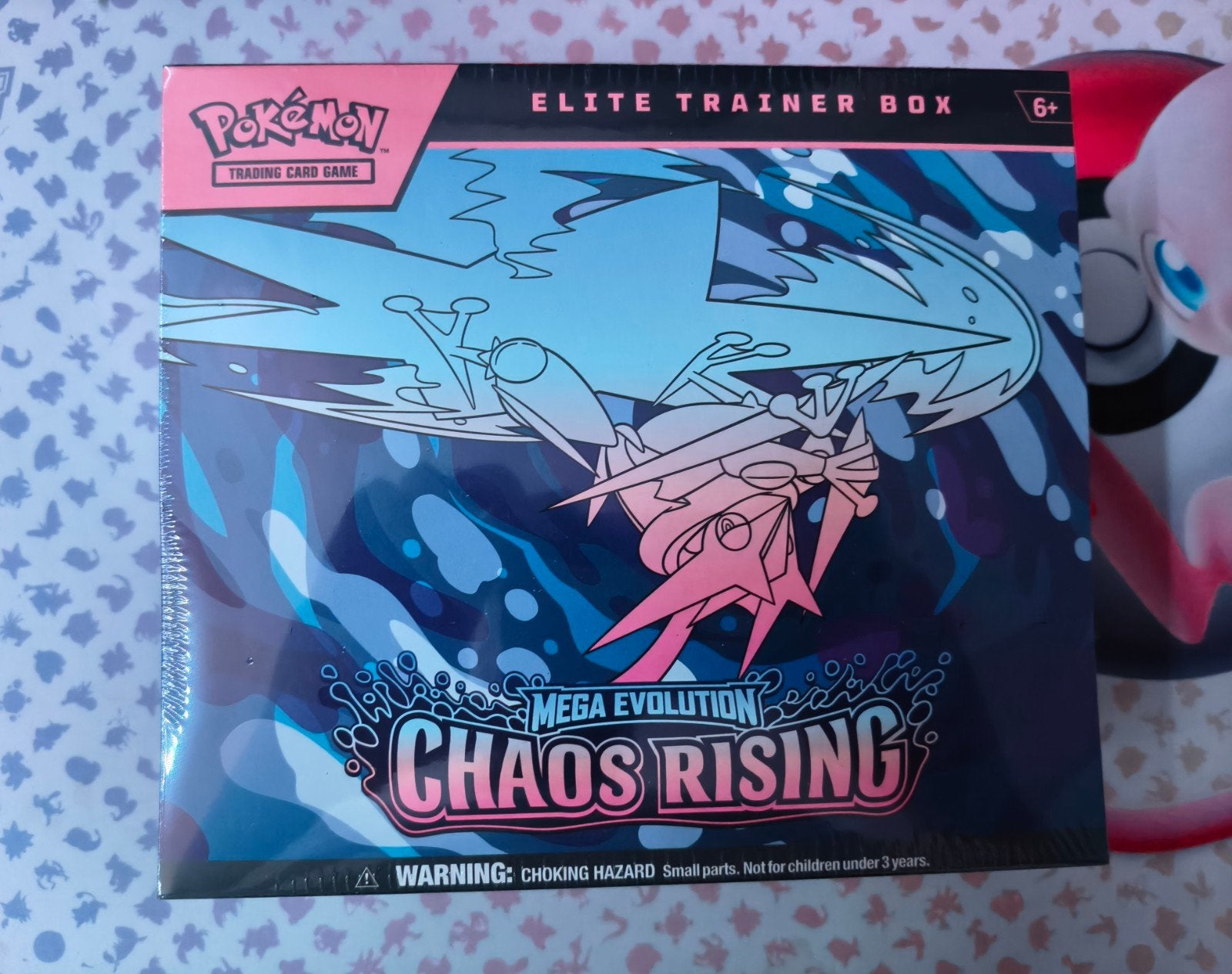 Pokémon TCG: Mega Evolution Chaos Rising Elite Trainer Box, Ophalen of Verzenden, Nieuw, Overige typen