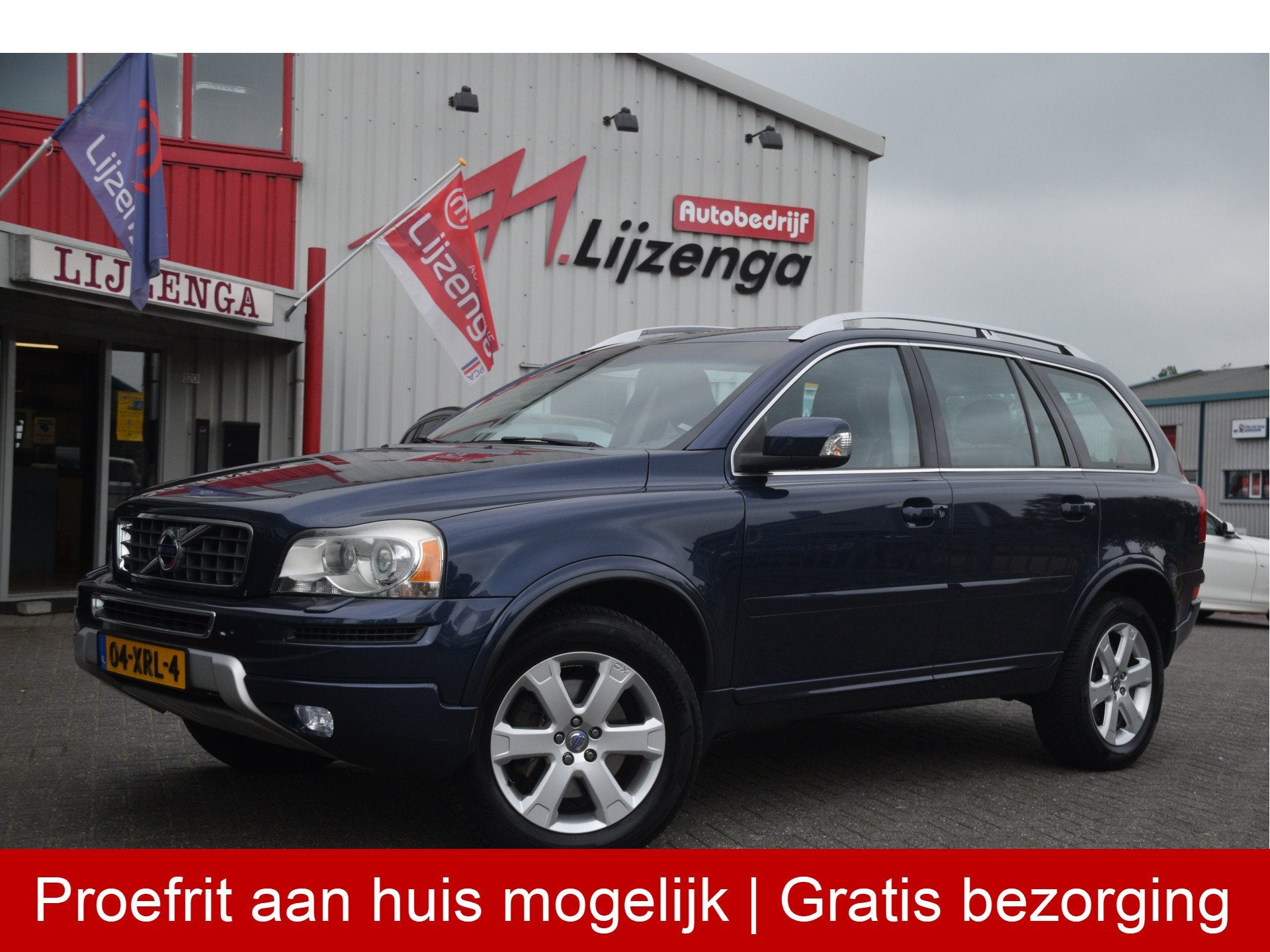 Volvo XC90 2.4 D5 Limited Edition Leer | LMV | Clima | Trekh, Euro 5, Zwart, 7 stoelen, Bedrijf