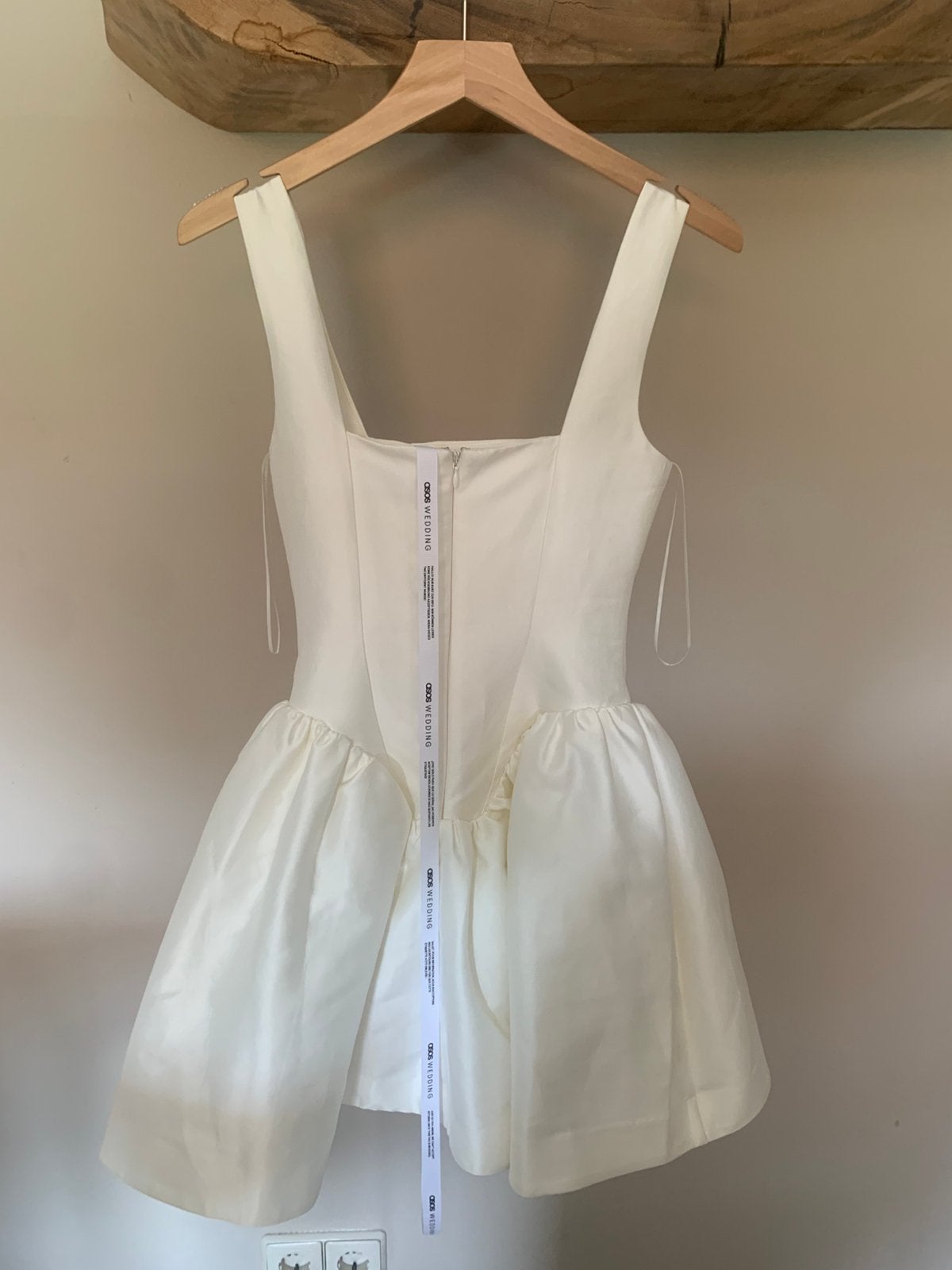 Bruids(meisjes) jurk Asos, Wit, Nieuw, Ophalen of Verzenden, Maat 34 (XS) of kleiner