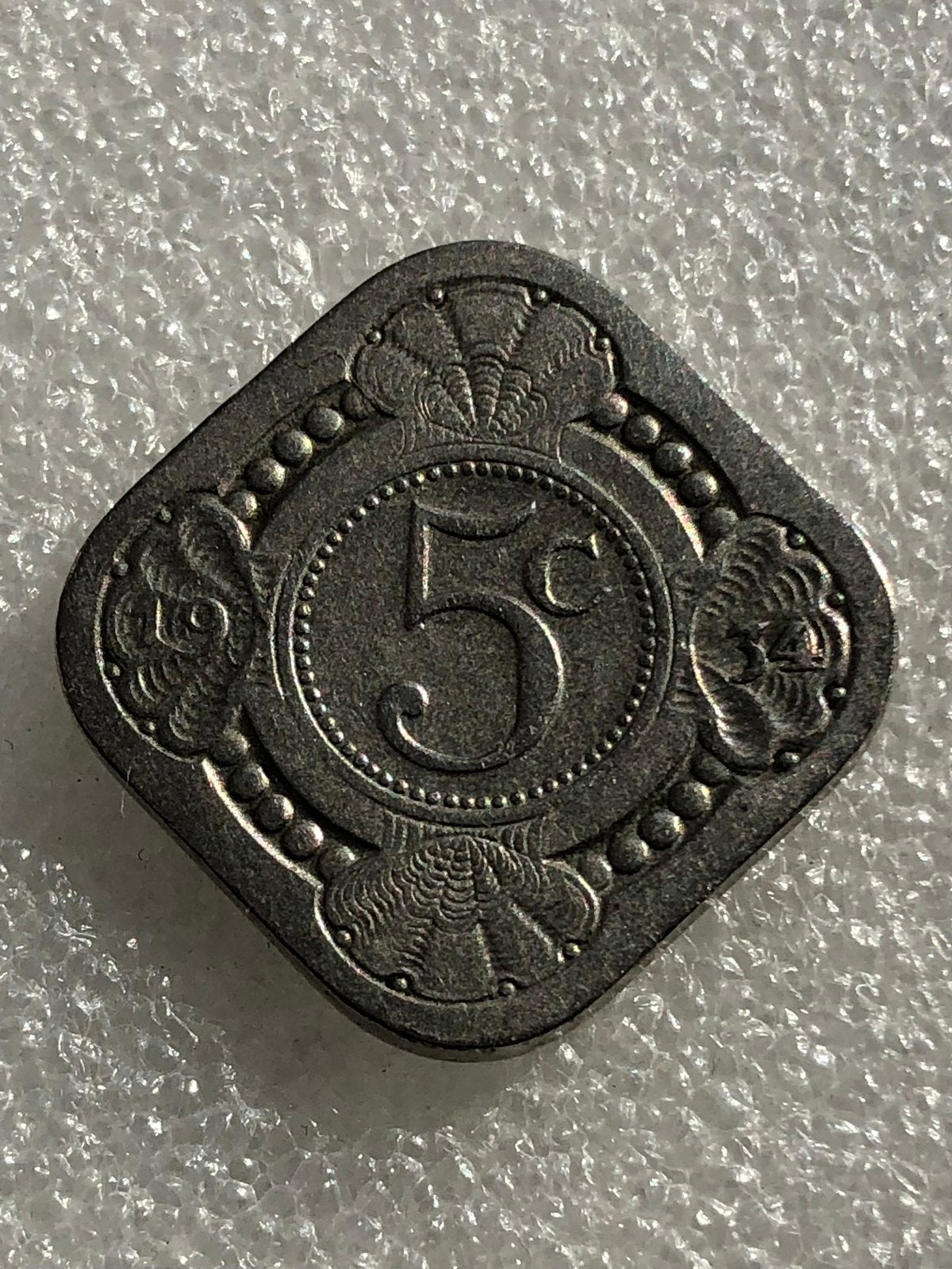 5 cent 1934, Postzegels en Munten, Munten | Nederland, Verzenden, Koningin Wilhelmina, 5 cent, Losse munt