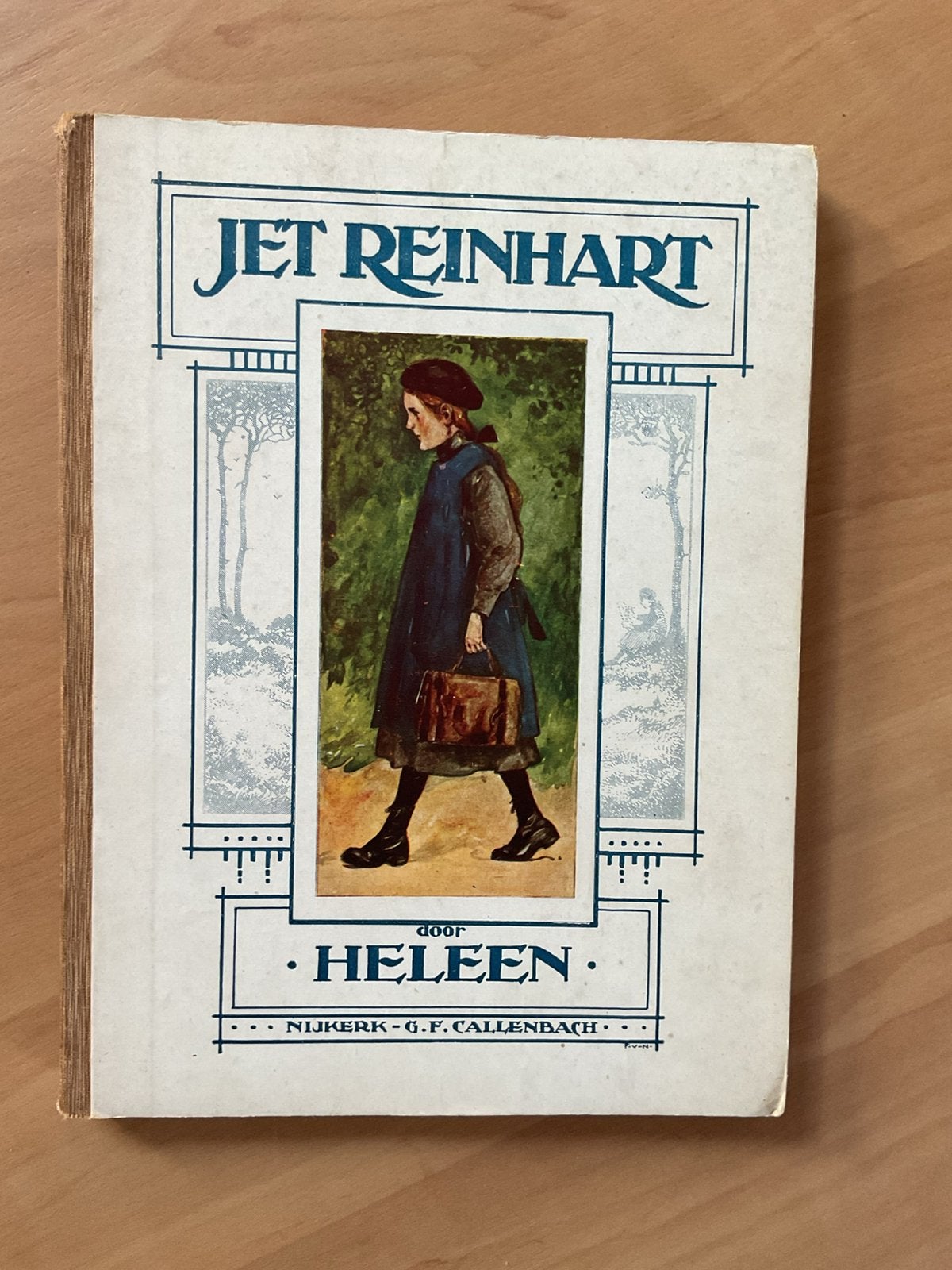 Jet Reinhart  1 e druk 1924. Auteur   Heleen, Ophalen of Verzenden, Zo goed als nieuw