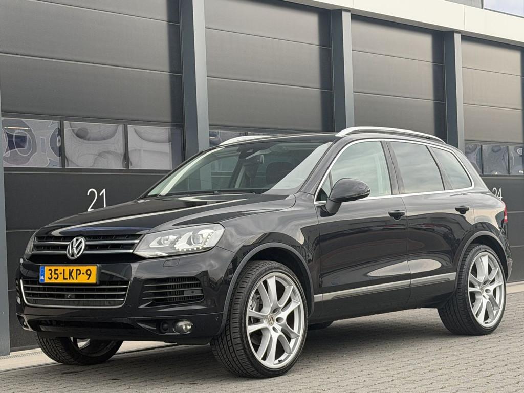 Volkswagen Touareg 3.0 TDI Xenon Leer Camera PDC (bj 2010), Auto's, Automaat, 255 €/maand, Zwart, Leder