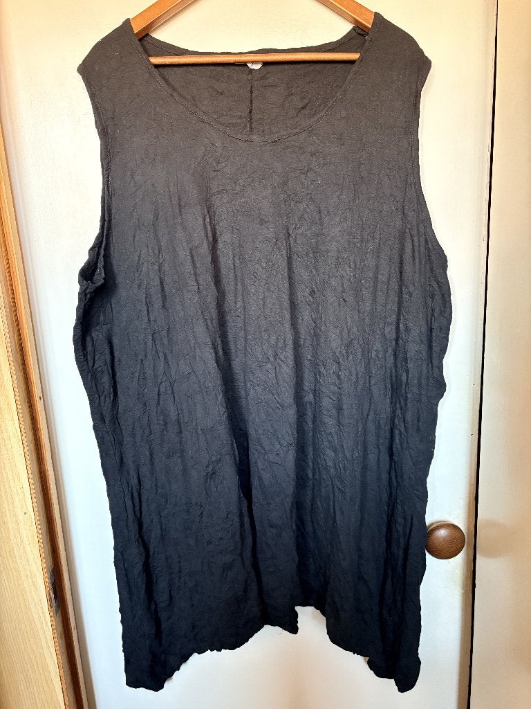 Zwarte mouwloze top van Yessica (mt 56/58), Kleding | Dames, Zo goed als nieuw, Yessica, Zwart, Shirt of Top