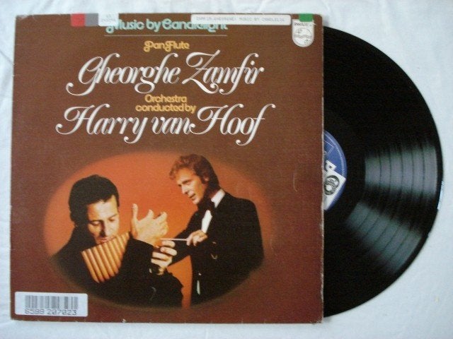 Gheorghe Zamfir - Harry van Hoof - Music by candlelight, LP, Gebruikt, Ophalen of Verzenden, 12 inch