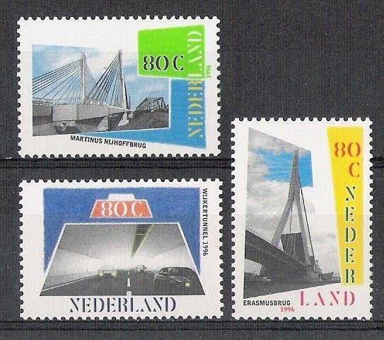 Nvph 1687-89 postfris cw 3,00, Postzegels en Munten, Ophalen of Verzenden