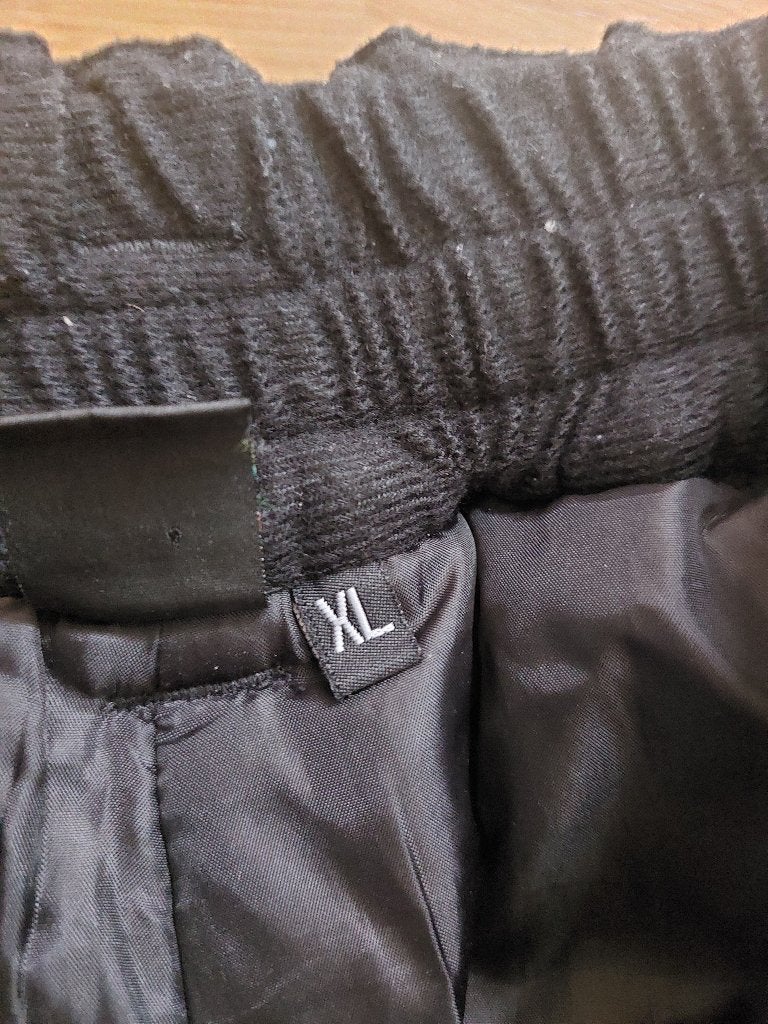 1 zwarte skie broek maat xl, Kleding | Heren, Wintersportkleding, Ophalen of Verzenden, Nieuw, Maat 56/58 (XL), Broek