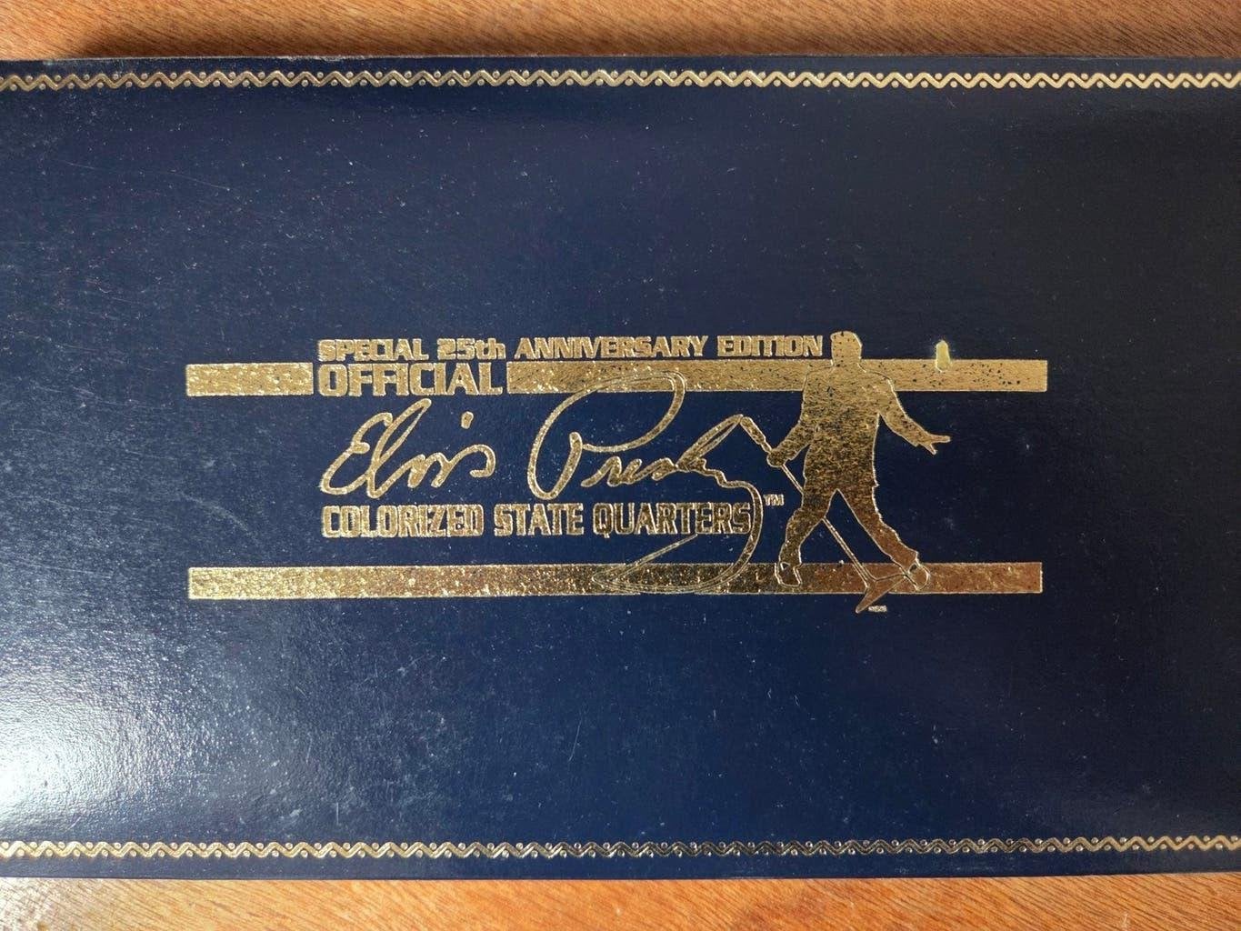 Elvis Presley Colorized State Quarters - 25th Anniversary, Ophalen of Verzenden