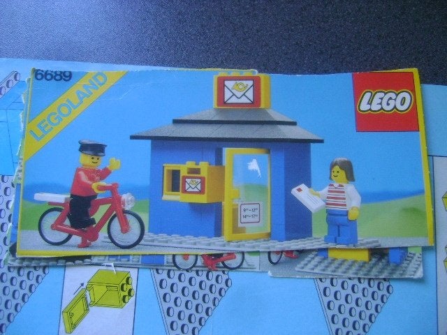 lego Town Classic Town Post Office 6689 Post-Station  2, Lego, Ophalen of Verzenden, Compleet, Zo goed als nieuw