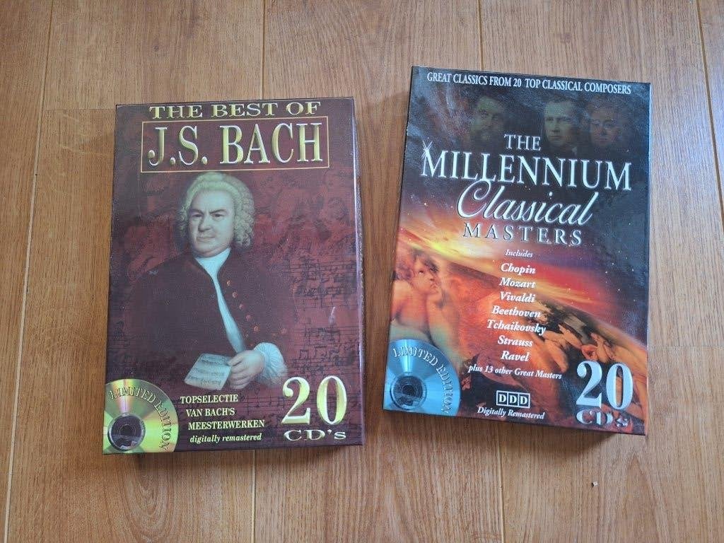 The best of Bach / the millennium classical masters, Ophalen of Verzenden, Barok, Nieuw in verpakking, Overige typen