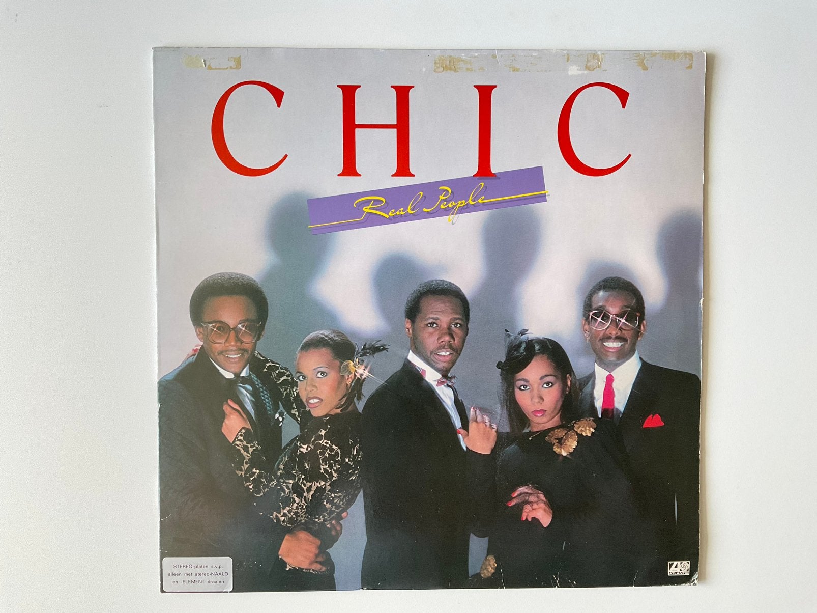 Chic – Real People. Lp disco funk soul, LP, Gebruikt, Disco, 12 inch