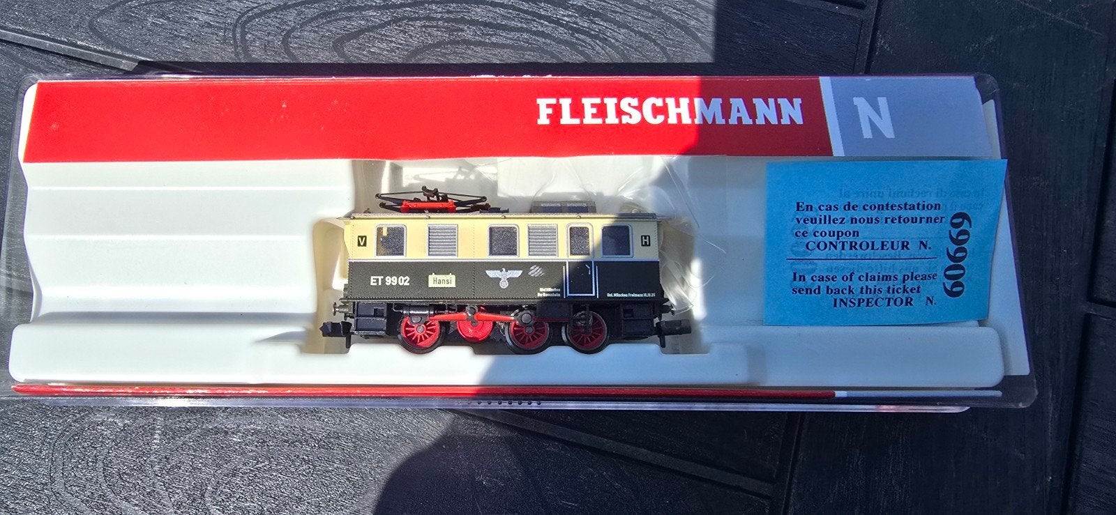 Fleischmann 730581 tandradlok Hansi DRG dcc digitaal top ovp, Fleischmann, Ophalen of Verzenden, Zo goed als nieuw, Gelijkstroom