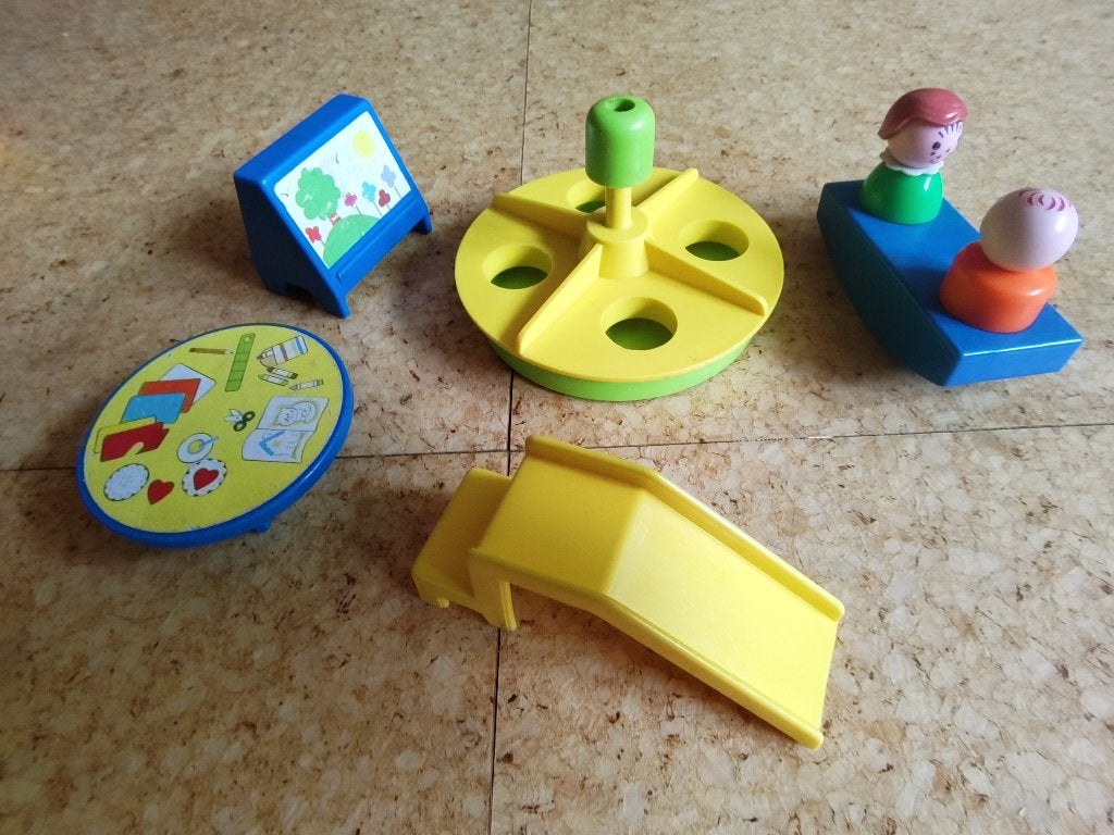 Fisher Price onderdelen voor schooltje, Kinderen en Baby's, Ophalen, Gebruikt, Speelset