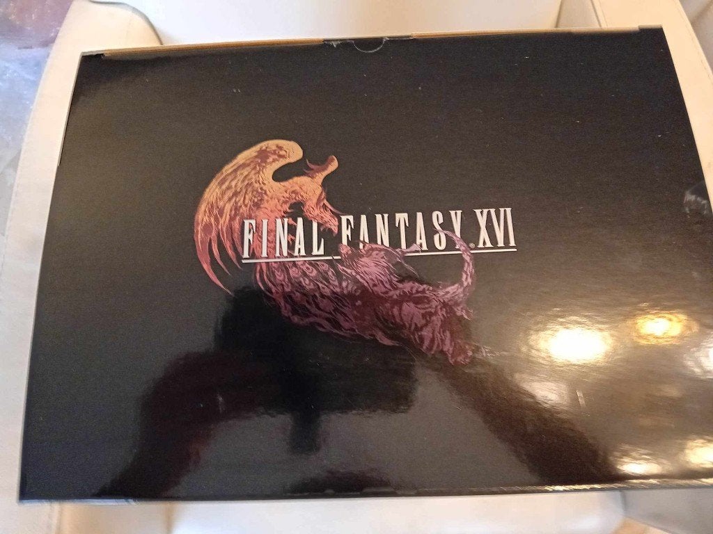 Final Fantasy XVI Collectors Edition voor Ps5, Ophalen, 1 speler, Zo goed als nieuw, Role Playing Game (Rpg)