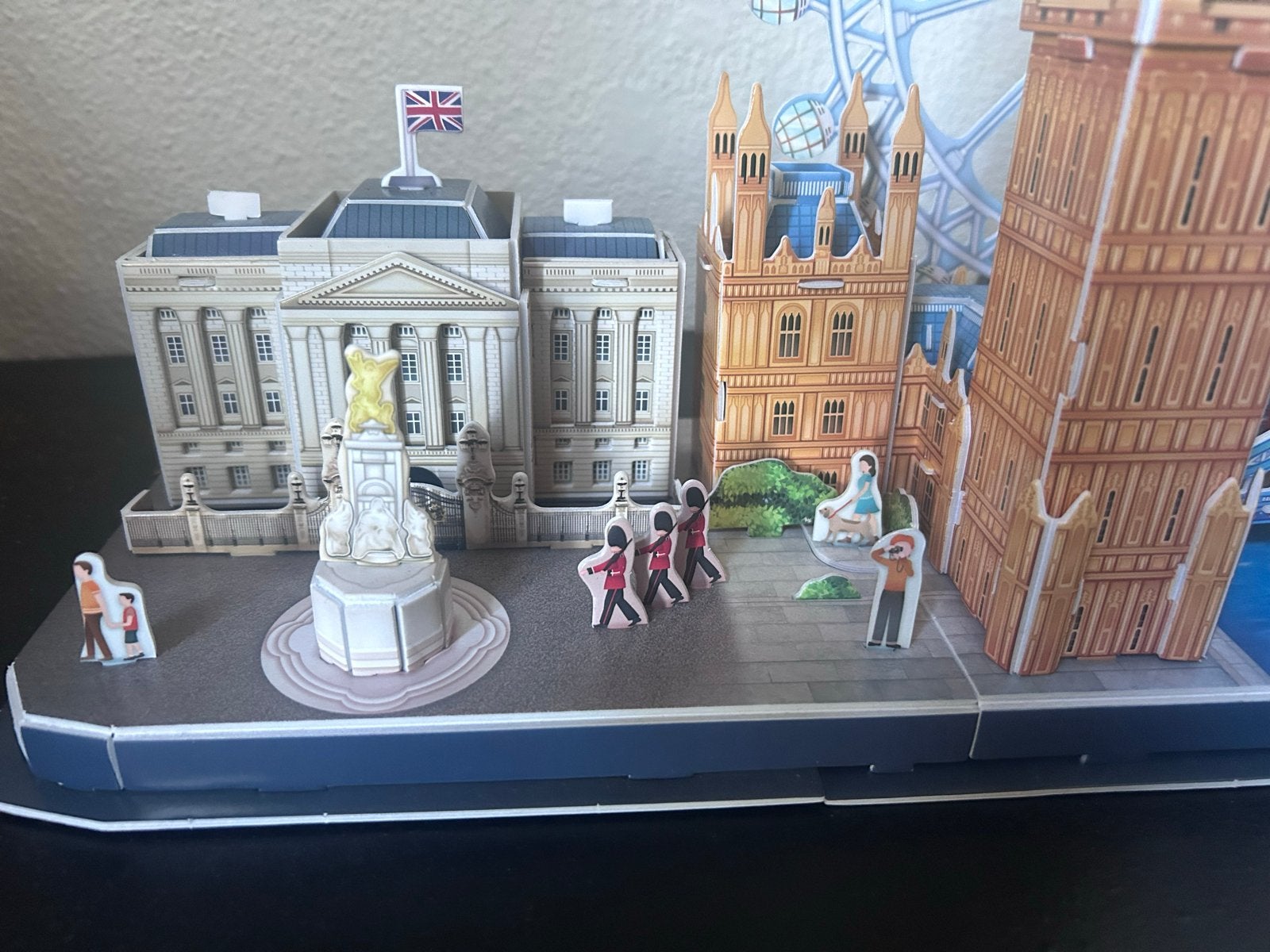 CubicFun 3D Puzzel London CityLine - 107 stukjes, Ophalen of Verzenden, Meer dan 50 stukjes, Zo goed als nieuw, 6 jaar of ouder