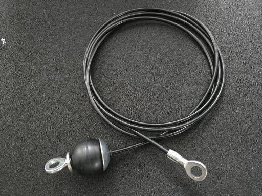 1 x Lange kabel voor Lat Pulley Station, Krachtstation, Benen, Nieuw, Ophalen of Verzenden