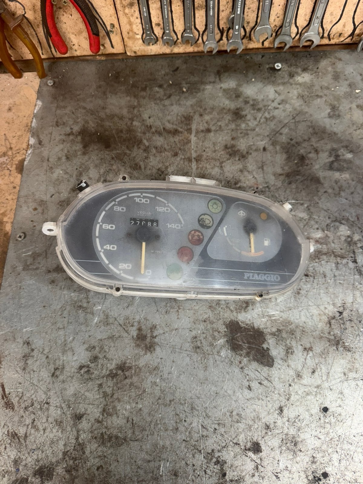 Piaggio skr teller 125cc 180cc, Ophalen of Verzenden