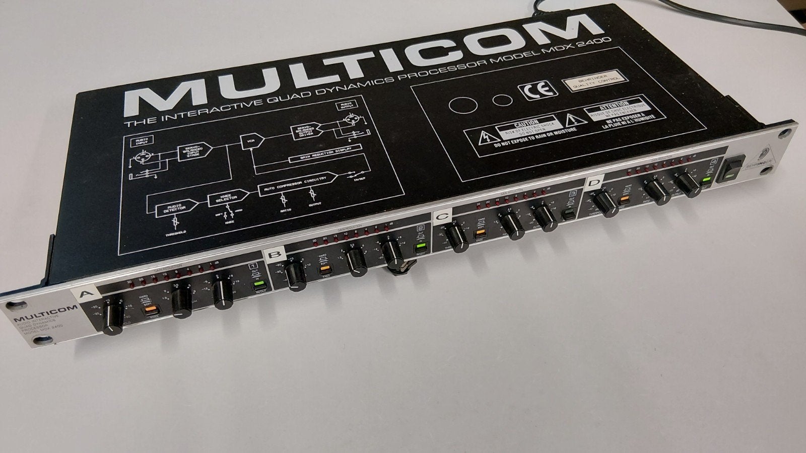 Behringer Multicom MDX2400, Ophalen of Verzenden, Zo goed als nieuw