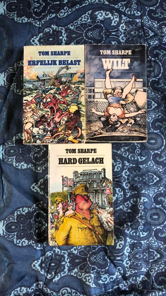 Tom Sharpe.  3 boeken, Boeken, Ophalen of Verzenden, Zo goed als nieuw