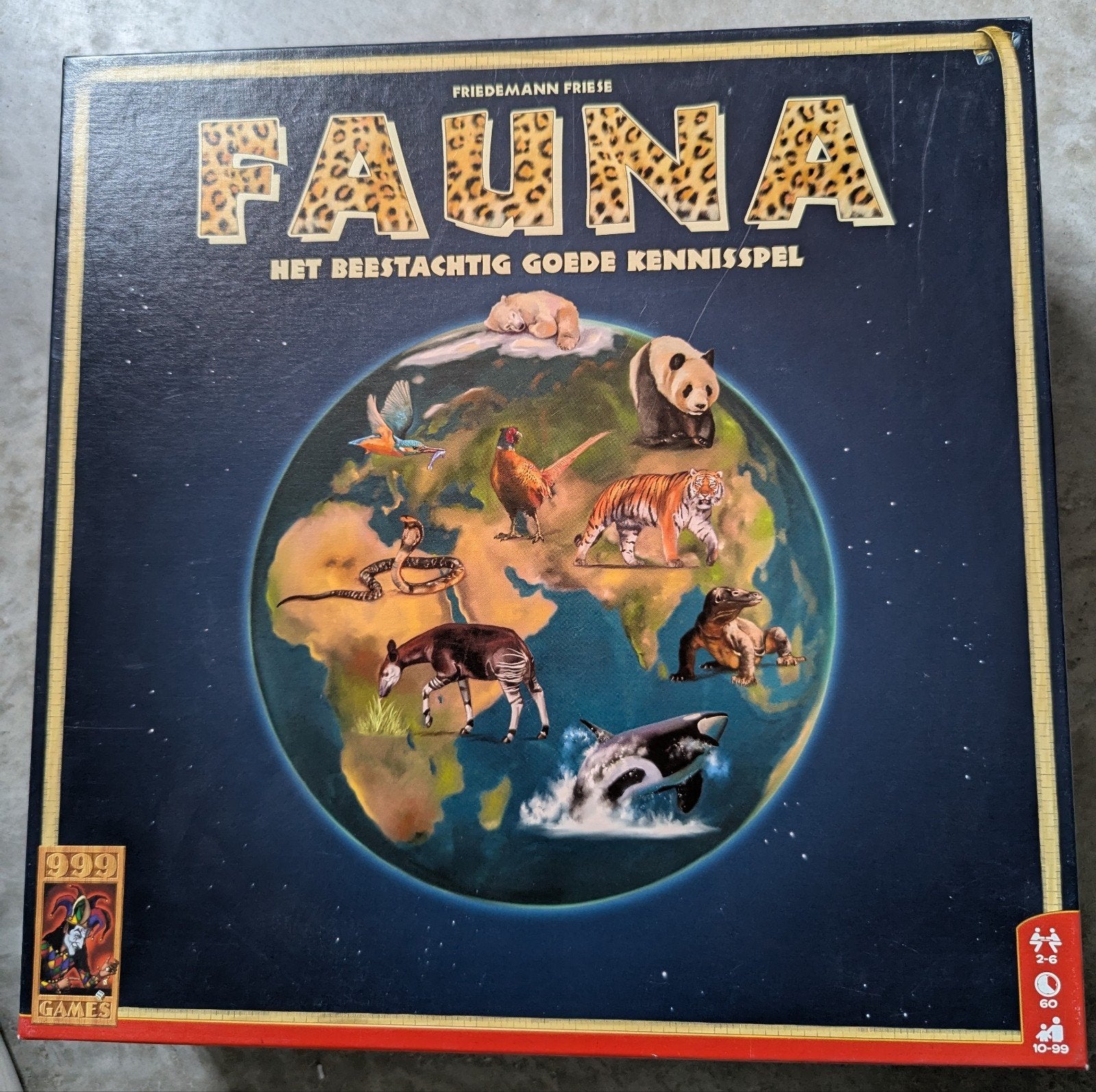 Fauna: Het Beestachtig Kennisspel - Gezellig familiespel, Hobby en Vrije tijd, Gezelschapsspellen | Bordspellen, Vijf spelers of meer
