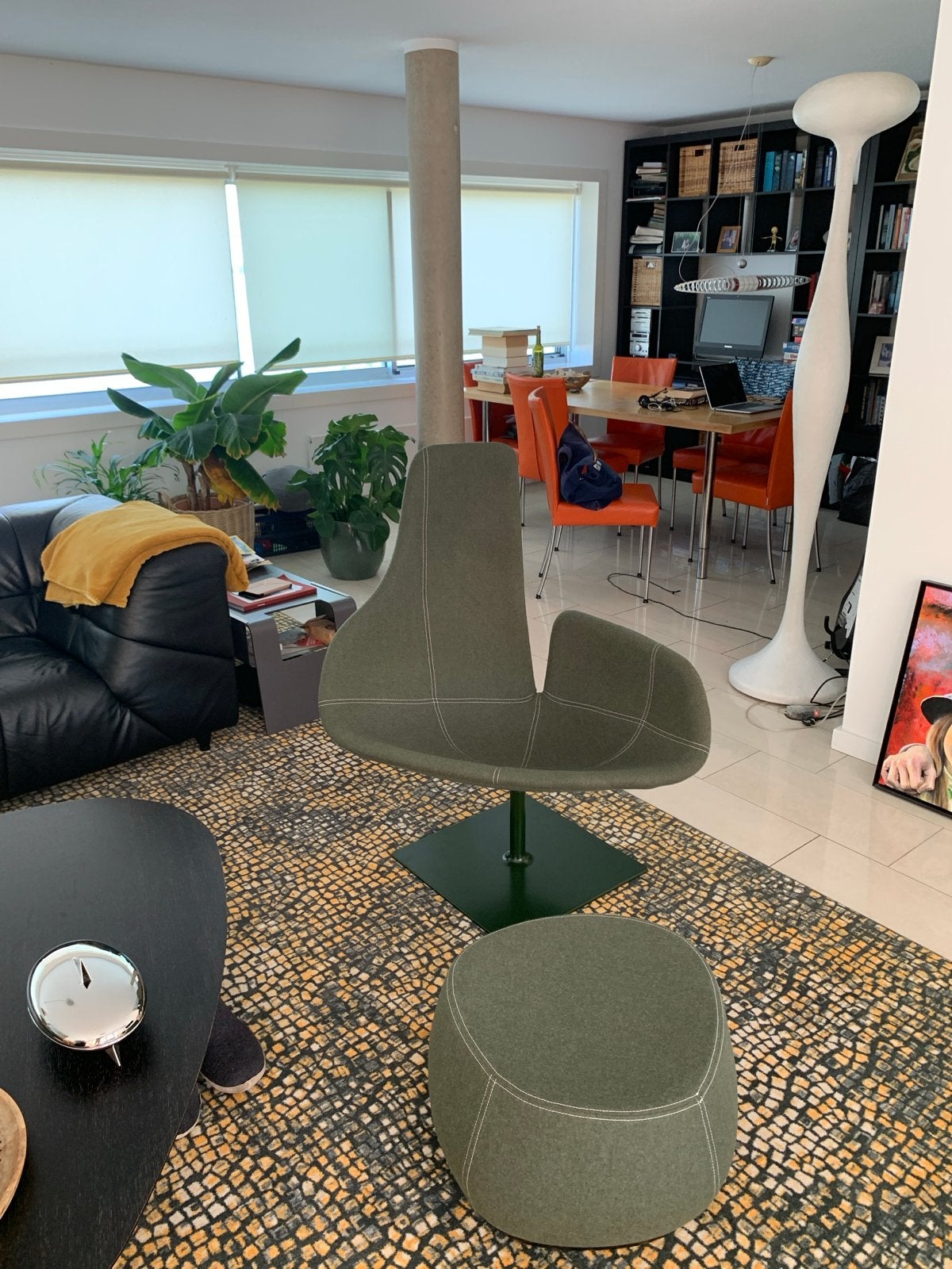 Moroso Fjord Relax fauteuil., Huis en Inrichting, Ophalen of Verzenden, Zo goed als nieuw, Stof, 75 tot 100 cm