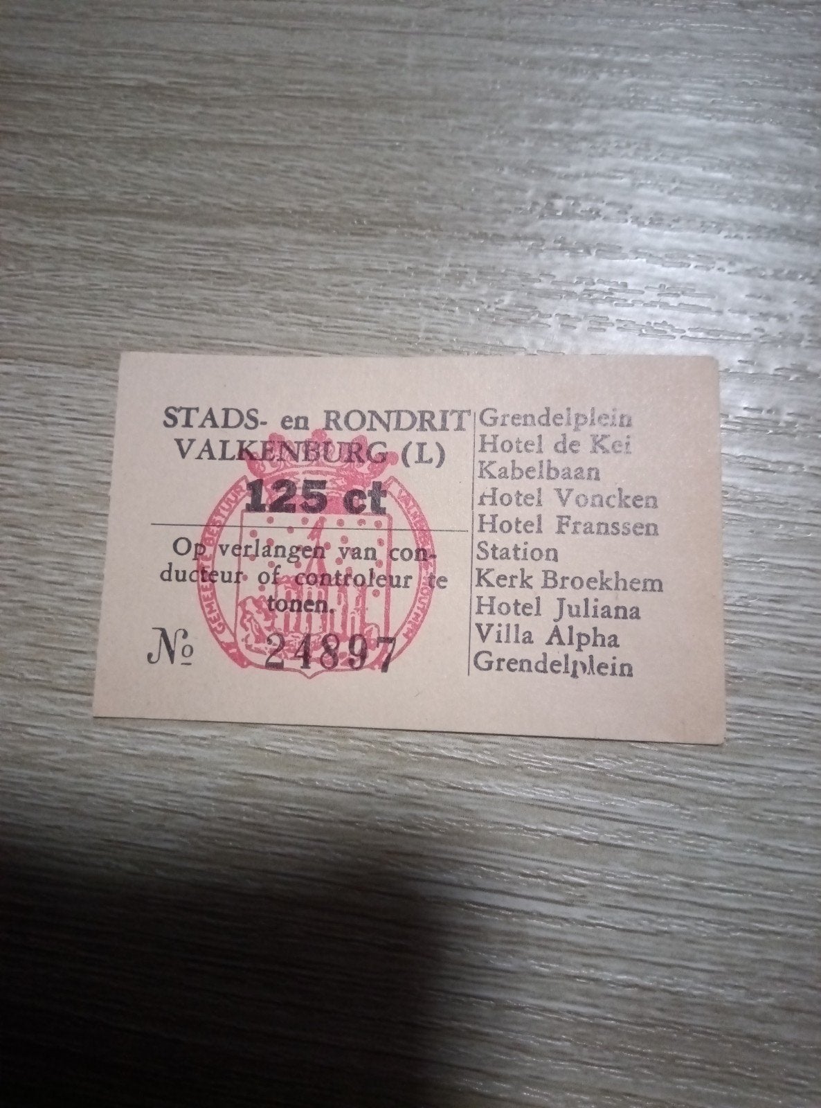 Historisch Stads- en Rondrit Ticket Valkenburg (L), Ophalen of Verzenden