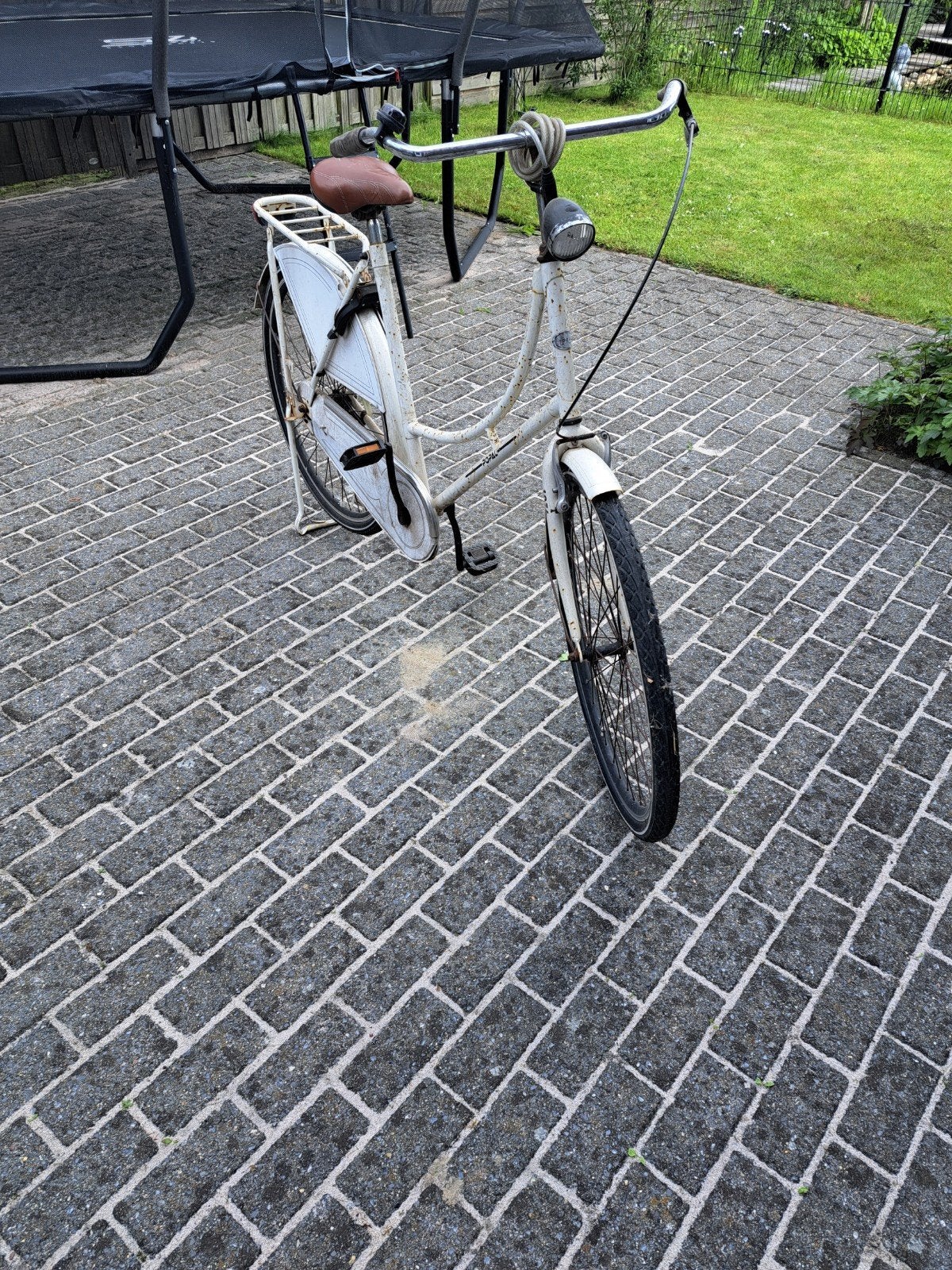 Popal Damesfiets - Vintage model 1976, Terugtraprem, Ophalen, Overige merken, 53 tot 56 cm
