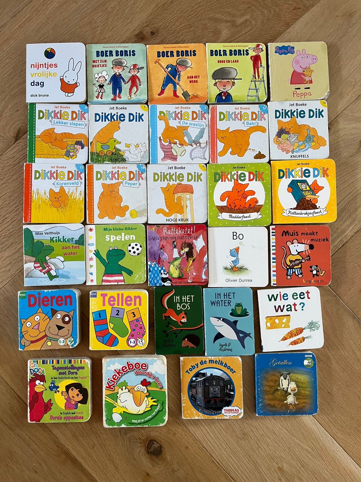 Uitdeelboekjes kinderen, met Dikkie dik, Boer Boris etc, Boeken, Ophalen of Verzenden, Gelezen, 2 tot 3 jaar