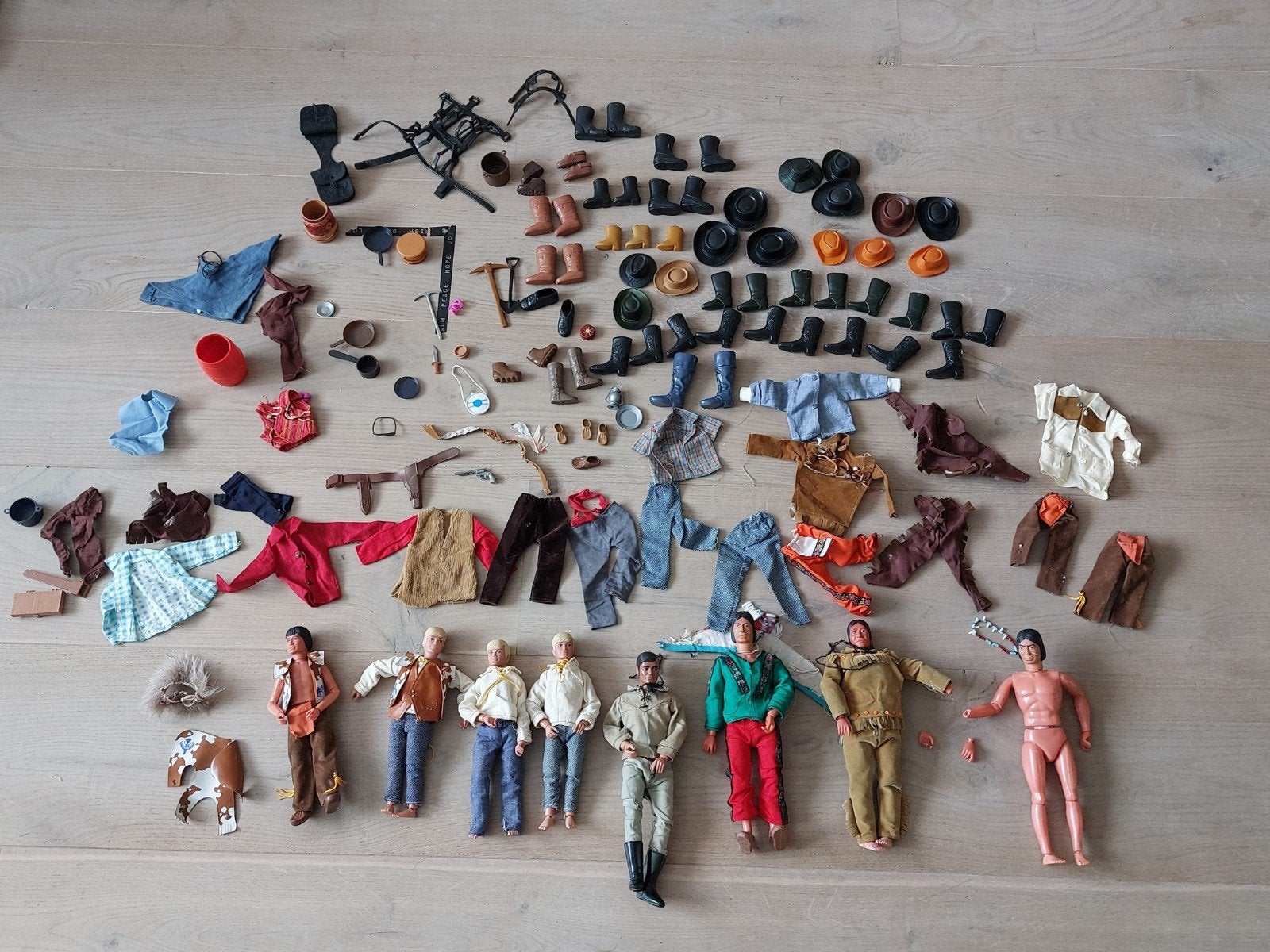 Vintage The Lone ranger actiefiguren, kleding, accessoires, Ophalen of Verzenden, Gebruikt