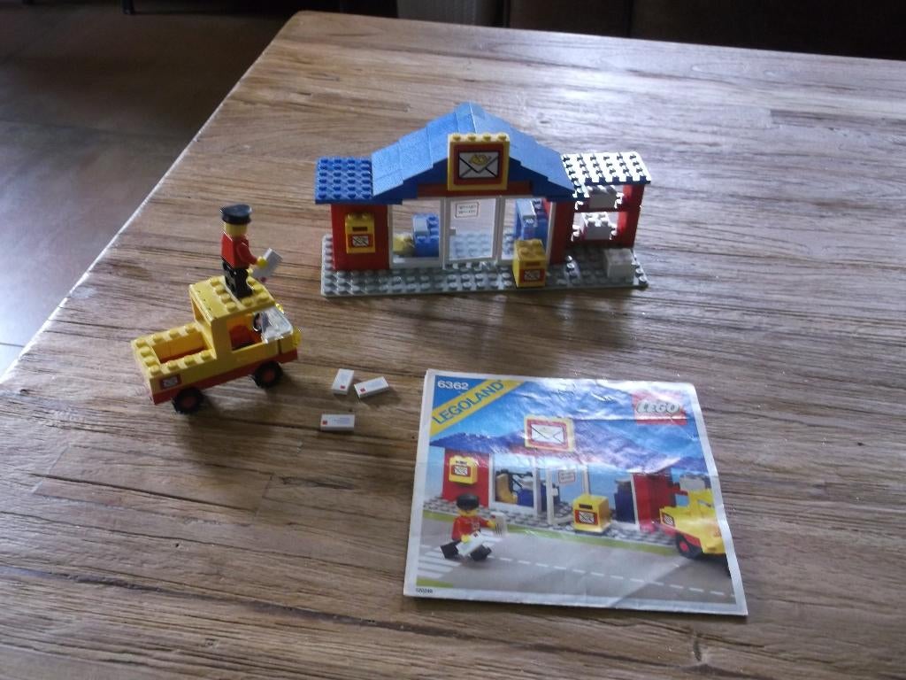 lego 6362  Postkantoor , Kinderen en Baby's, Speelgoed | Duplo en Lego, Gebruikt, Lego, Ophalen of Verzenden, Complete set