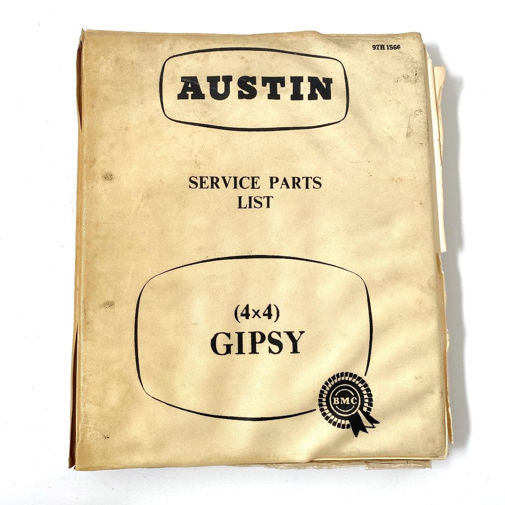Austin Gipsy 4x4 service parts list 1968, Auto diversen, Handleidingen en Instructieboekjes, Verzenden