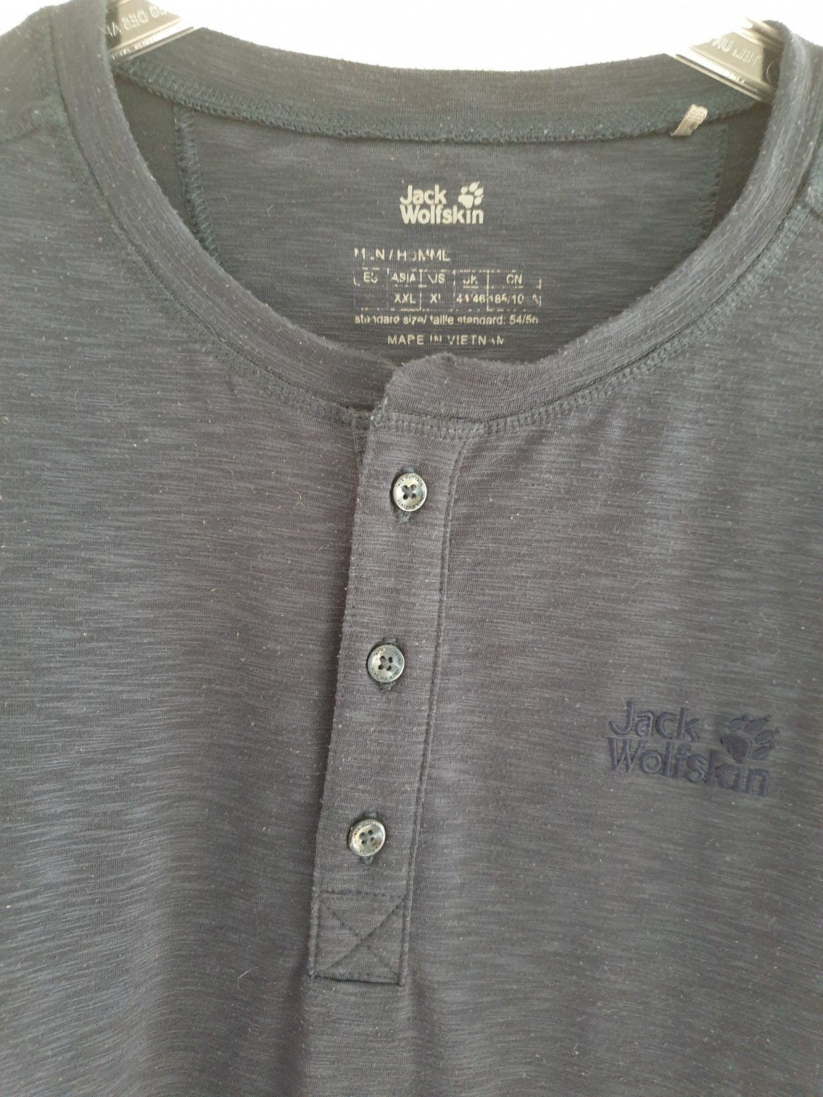 Jack Wolfskin sweatshirt maat XL.  Blauw .Zie foto's, Ophalen of Verzenden, Gedragen, Maat 56/58 (XL), Blauw
