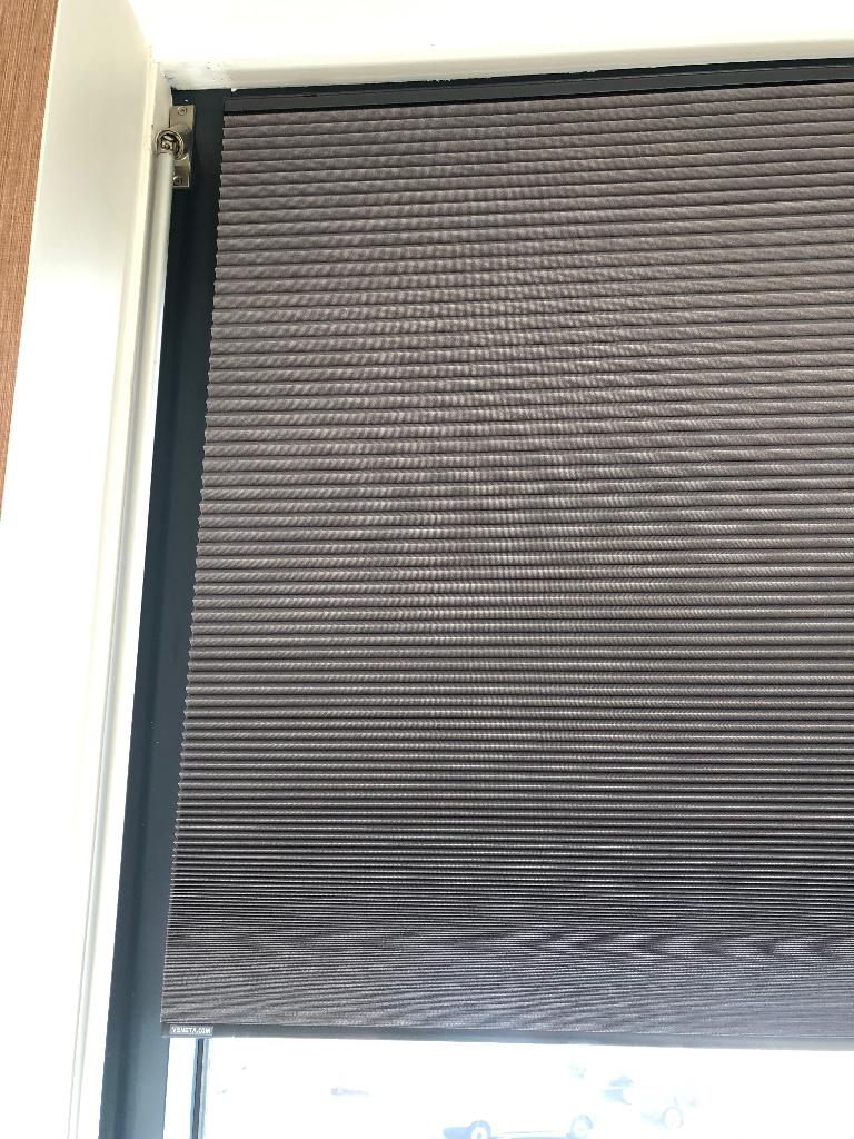 Plissee gordijn, 150 tot 200 cm, Nieuw, Ophalen of Verzenden, Grijs