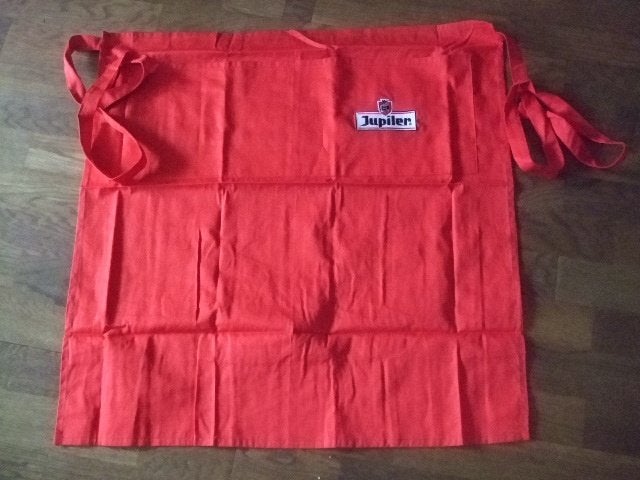 Jupiler bier sloof (nr.5) 71x71 cm., Ophalen of Verzenden, Nieuw, Kleding, Jupiler