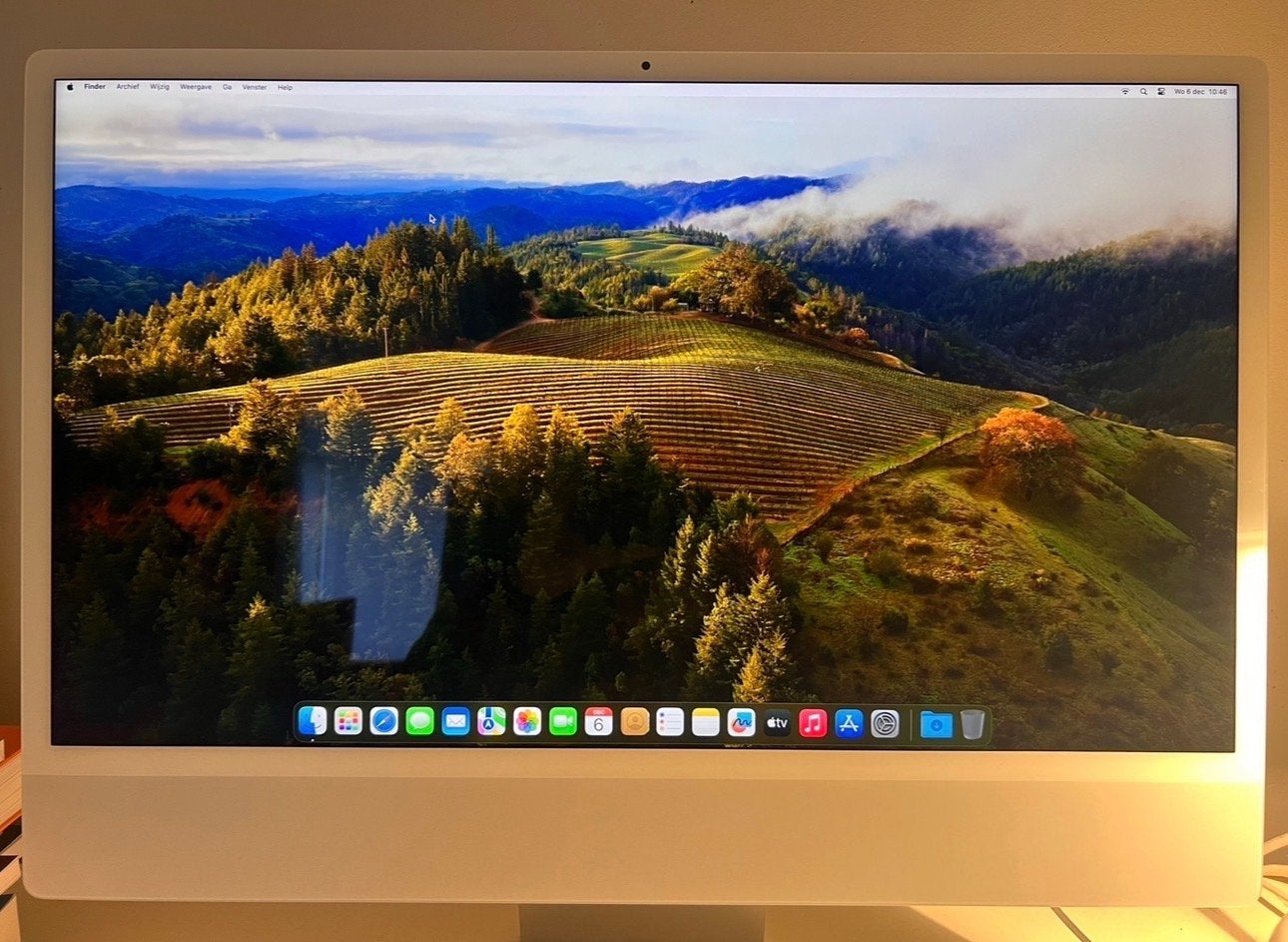 Apple iMac 24-inch M1 (2021) Zilver - Zo goed als nieuw, Computers en Software, Ophalen, 2 tot 3 Ghz, IMac, 24 inch